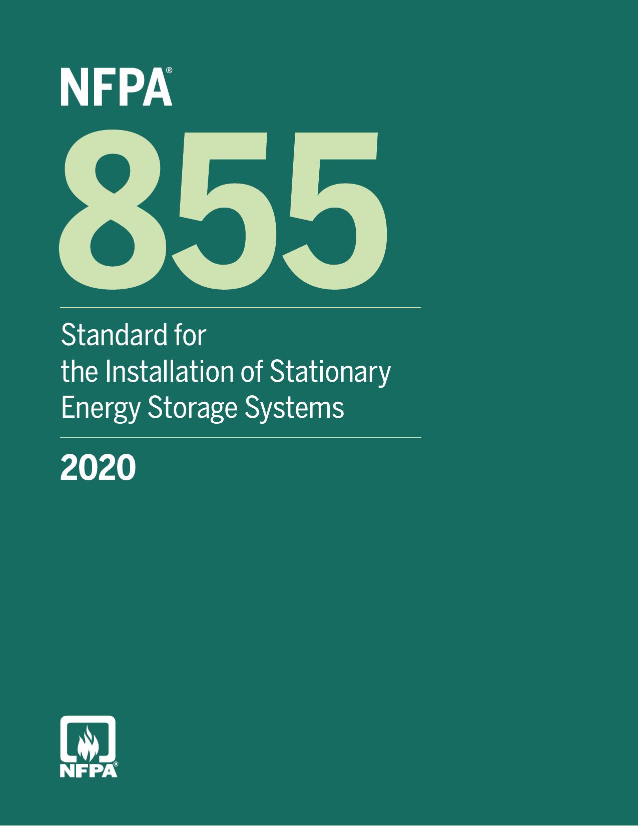 NFPA 855 2020 Standard for the Installation of Stationary Energy Storage Systems (National Fire Protection Association) (z-lib.org)